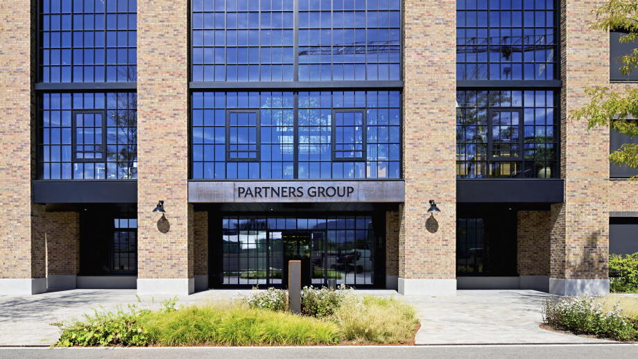 Headquarters of asset manager Partners Group AG, Baar, Canton of Zug, Switzerland