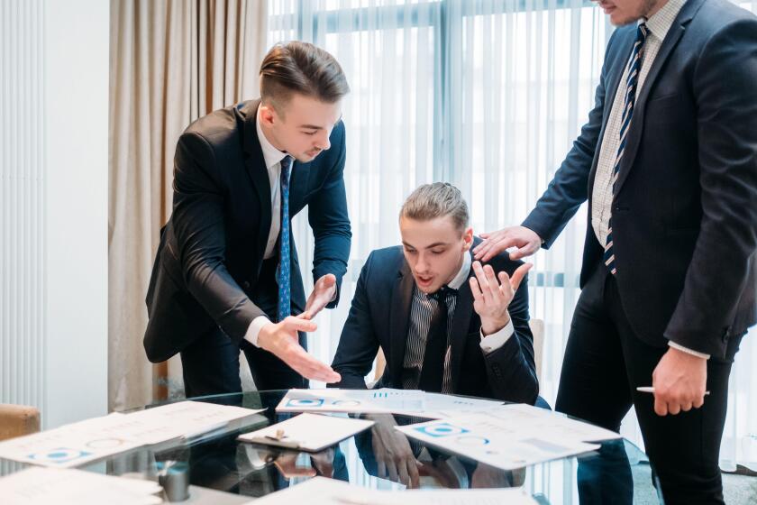 business team argument debate paper discussion
