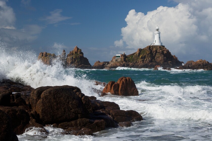 Corbiere Lighthouse Jersey Channel Islands, UK LA005939
