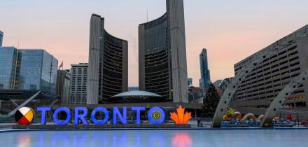Nathan Phillips Square,  Toronto, Ontario, Canada