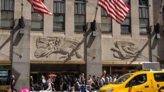1270 Avenue of the Americas is part of the Rockefeller Center art-deco complex in New York City, USA  2022