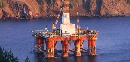 Oil Rig platform