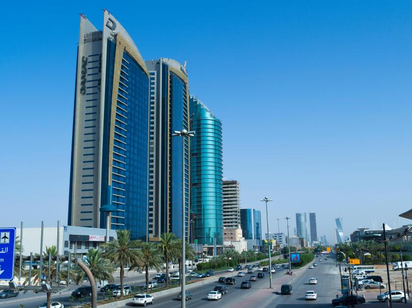 This April Only Around One Million Foreign Workers Have Left Saudi Arabia For Good, Which Explains This Light Traffic on King Fahad Road Early in The 