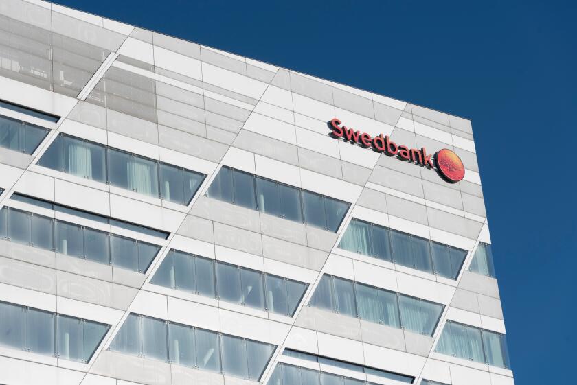Swedbank headquarters in Sundbyberg, Stockholm, Sweden