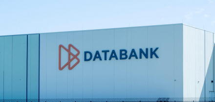 Houston, Texas, USA - April 13, 2024: DataBank?s (HOU3) Westway Park III Data Center in Houston, Texas, USA.