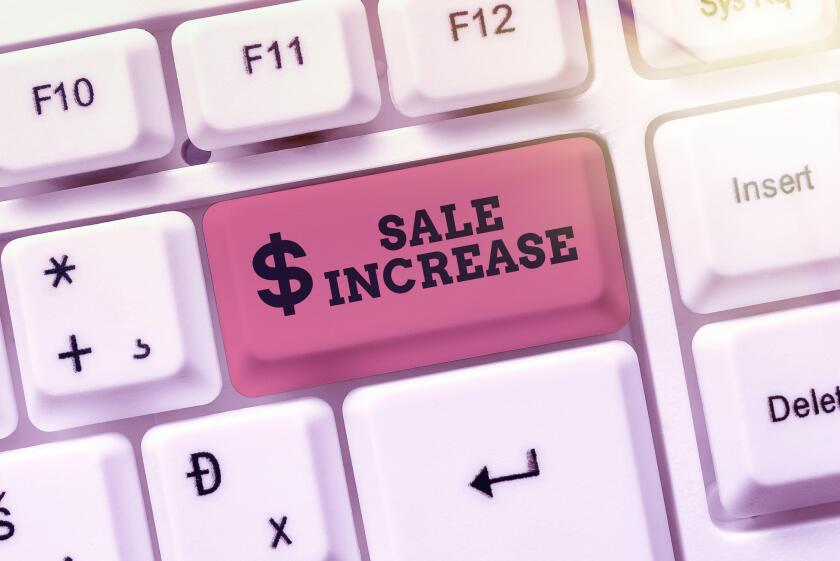 Handwriting text Sale Increase. Business approach Average Sales Volume has Grown Boost Income from Leads Abstract Programmer Typing Antivirus Codes