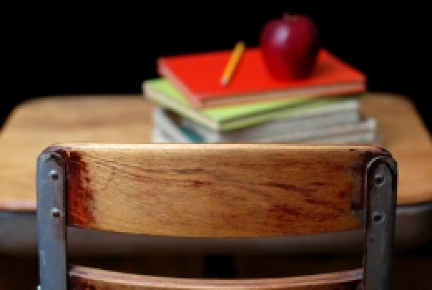 Books on table