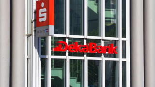 FRANKFURT, GERMANY : the logo of the brand "Deka Bank", Frankfurt am Main , Germany.