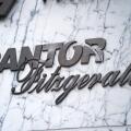 New York, NY - April 26, 2023 : Cantor Fitzgerald, L.P. American financial services firm with investment banking services brokerage.