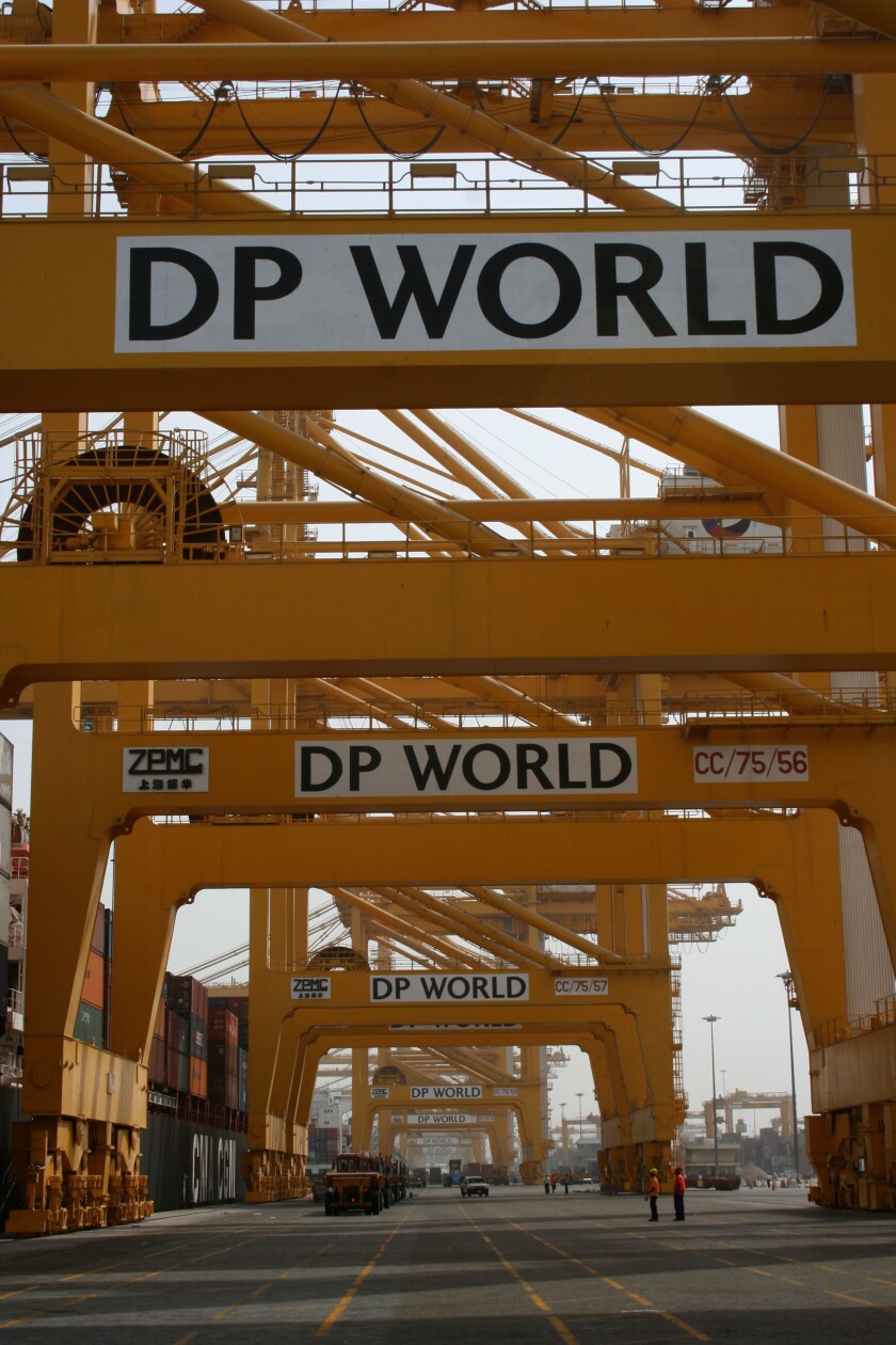 DP World Dubai Ports World Container Port UAE Teus