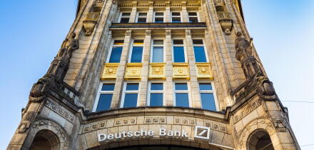 Deutsche Bank Office in Hamburg Germany