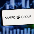 Stuttgart, Germany - 02-14-2026: In this photo illustration, the logo of Finnish financial company Sampo Oyj is displayed on a smartphone