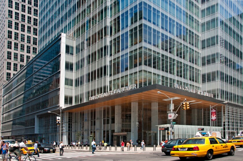 Bank of America 6th Avenue  New York City Manhattan