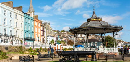 Park in Cobh, Ireland, 2025