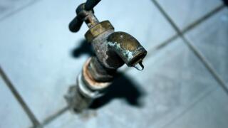 No Water on Faucet