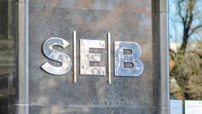 Close Title Name Logo Of SEB Bank Is Commercial Bank Of Lithuania, Subsidiary Of Swedish SEB Group