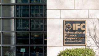 IFC sign in Washington, DC, USA.