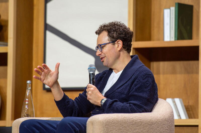 San Francisco, USA. 06th May, 2026. Anthropic CEO Dario Amodei appears at an event organized by the AI company. Credit: Andrej Sokolow/dpa/Alamy Live News