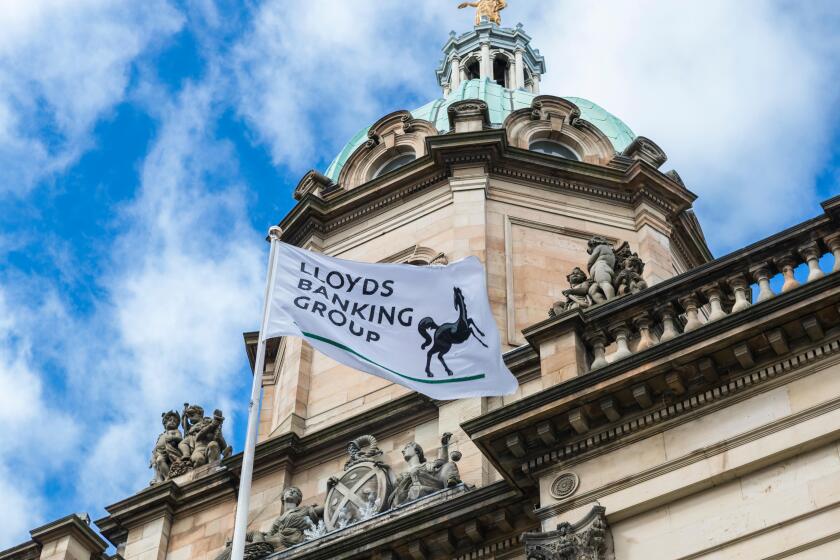 The Lloyds Banking Group Scottish Headquarters on The Mound in Edinburgh