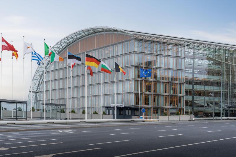 European Investment Bank at Kirchberg - Luxembourg City, Luxembourg