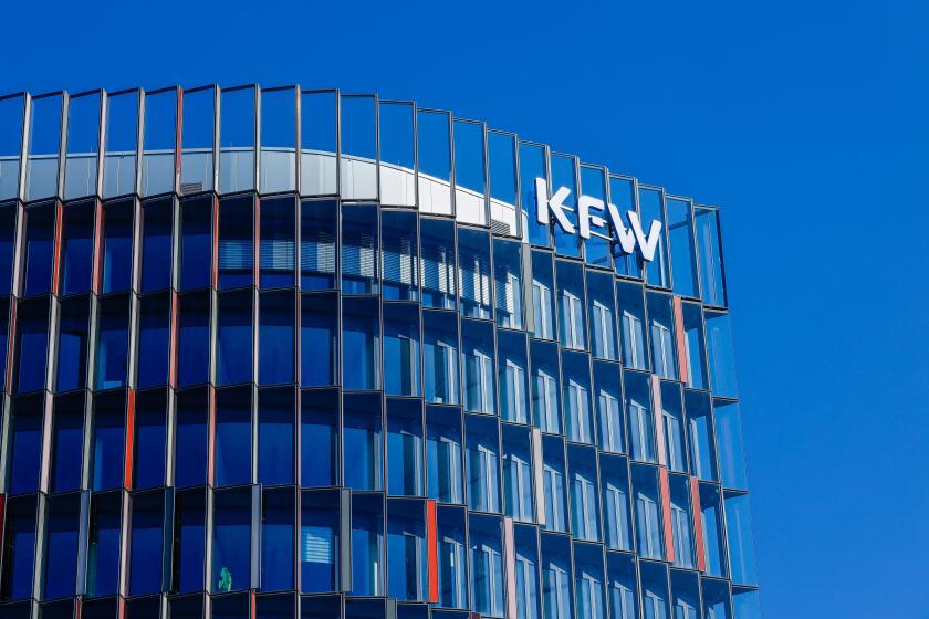 Frankfurt/Main, Hesse, Germany - KFW Bank. Frankfurt am Main, Hessen, Deutschland - KFW Bank.
