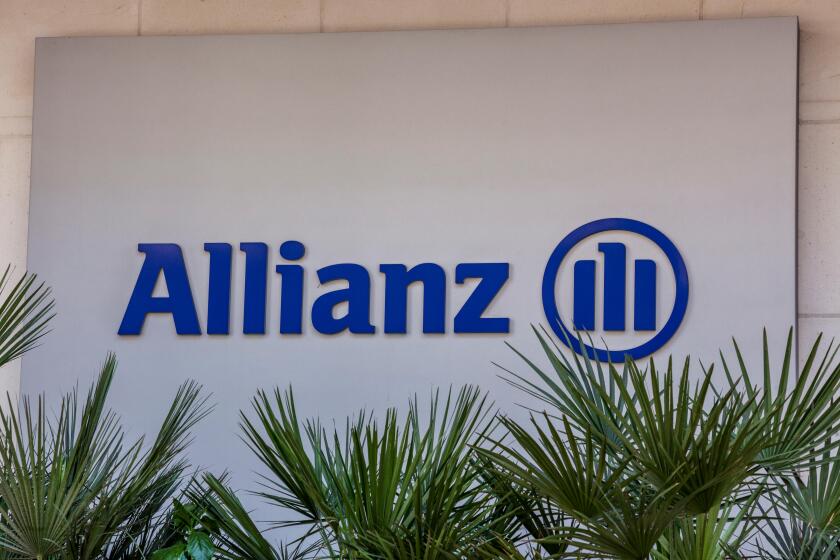 Allianz Global Investors office on Bishopsgate in the City of London