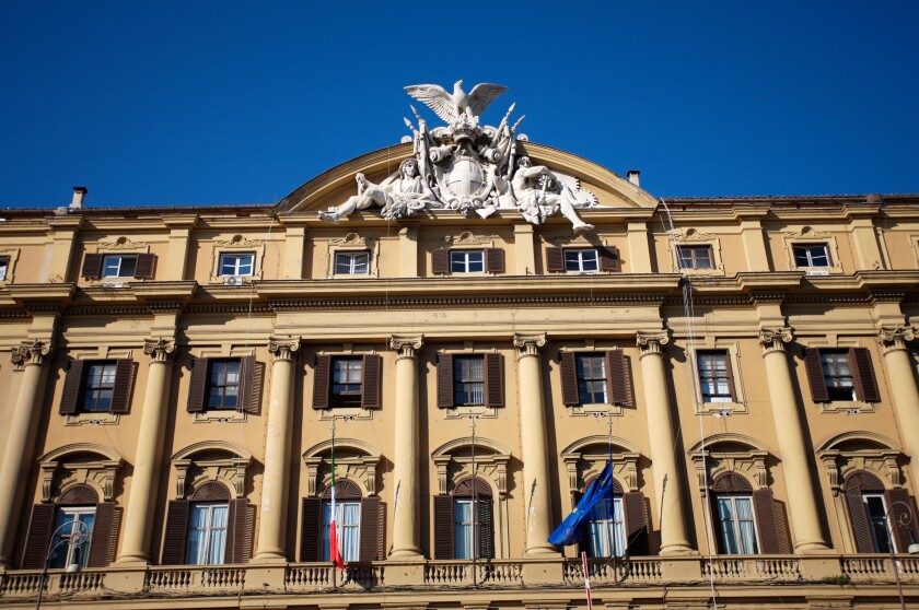 Rome, Ministry Of Finance. Image shot 2006. Exact date unknown.
