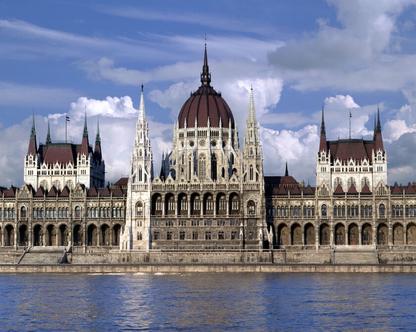 HU - BUDAPEST:  The Hungarian Parliament
