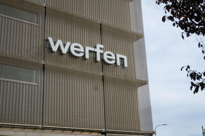 Barcelona, Spain - 5 November 2021: Werfen company sign logo, Illustrative Editorial.