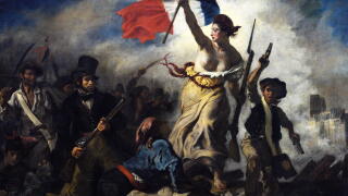 Liberty leading the People, Eugene Delacroix,Louvre Museum,Paris,France.