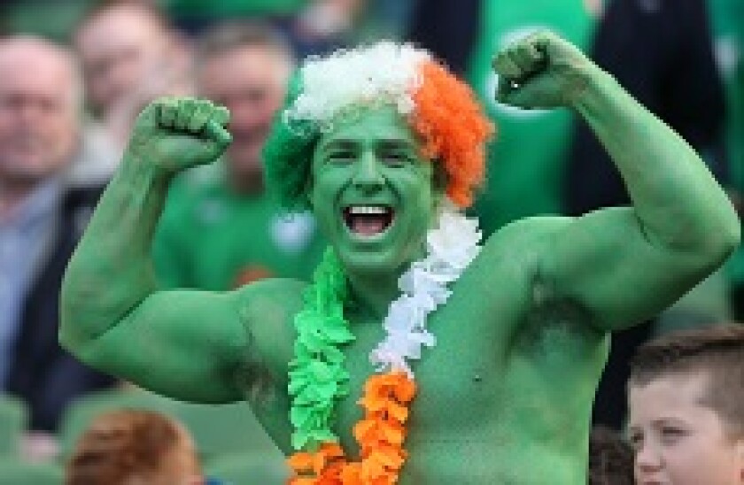 PA-Irish fan happy
