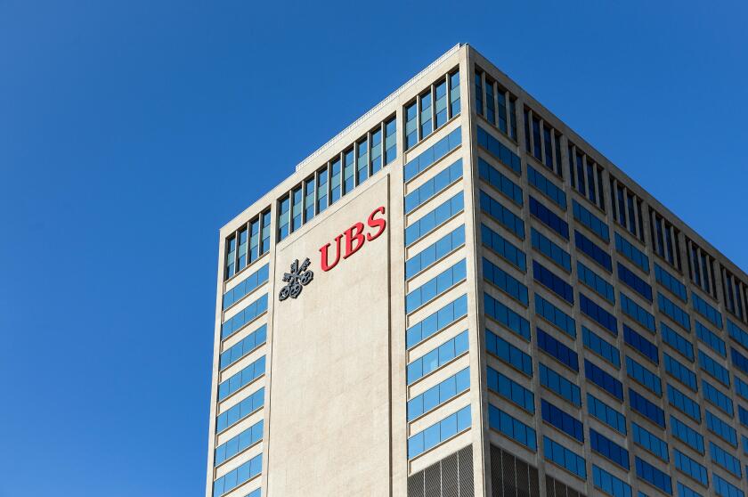 UBS financial services company office building, Nashville, Tennessee, USA.