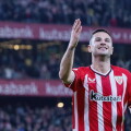 Bilbao, Spain. 02nd Feb, 2024. Gorka Guruzeta of Athletic Club celebrates a goal during the La Liga EA Sports match between Athletic Club and RCD Mallorca at San Mames Stadium in Bilbao. Final score: Athletic Club 4:0 RCD Mallorca Credit: SOPA Images Limi