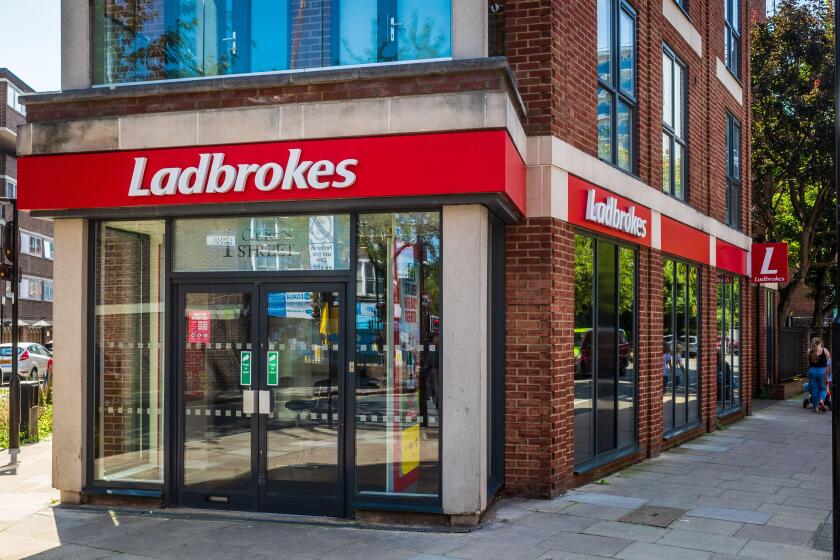 Ladbrokes Store London - Ladbrokes Coral, a British betting and gambling company based in London UK, founded in 1886. Part of the Entain Plc group.