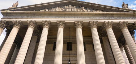 New York State Supreme Court Building id located at 60 Centre Street, New York City, USA  2023