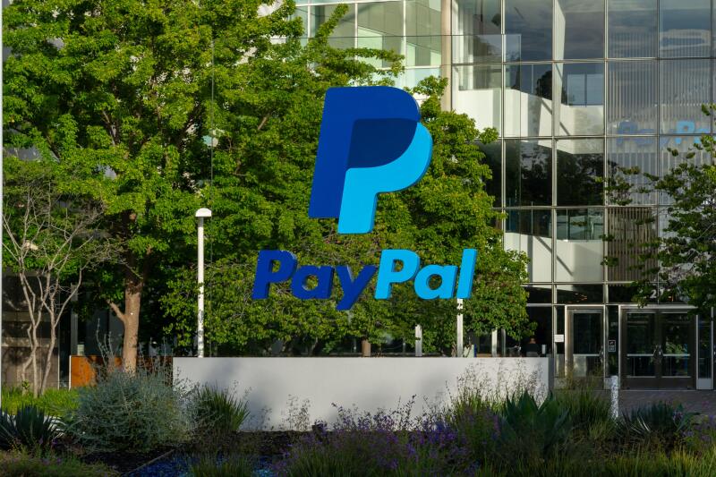 PayPal headquarters in San Jose, California, USA