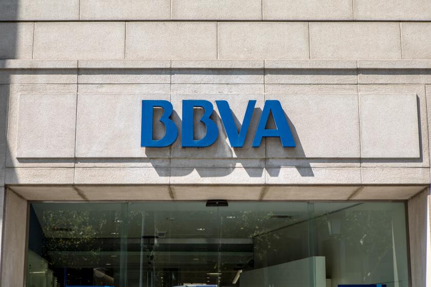 BBVA Bank on Passeig de Gracia street in Barcelona. Barcelona is a city in Spain. It is the capital and largest city of Catalonia, as well as the second most populous municipality of Spain. In 2009 the city was ranked Europe's third and one of the world's