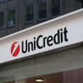 Milan,Italy-Sep.29th 2025: UniCredit company brand logo
