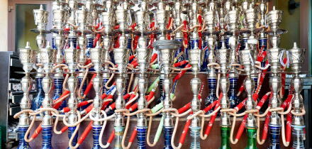 Dubai. UAE. Shisha Bar