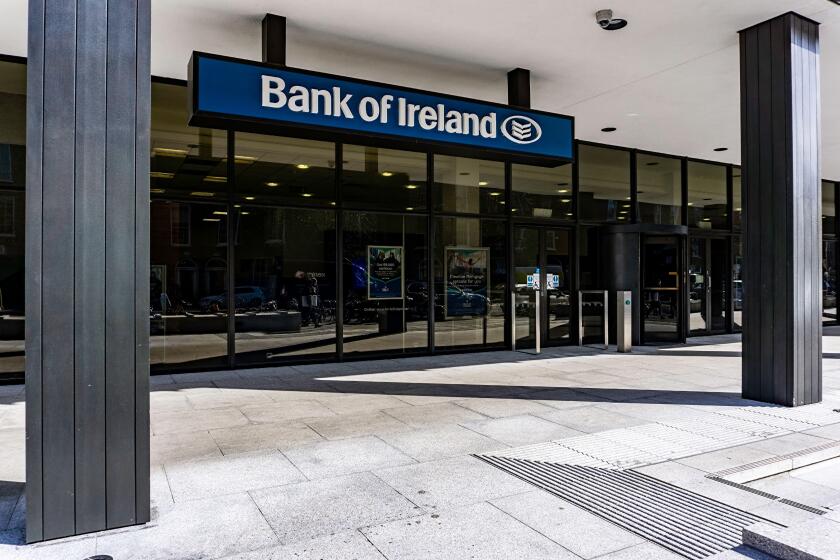 Bank of Ireland, The Baggot Street, Dublin, Branch of based in what was once the Banks head Office.