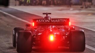 Lance Stroll (CDN) Aston Martin F1 Team AMR21. Formula One Testing, Friday 12th March 2021. Sakhir, Bahrain.
