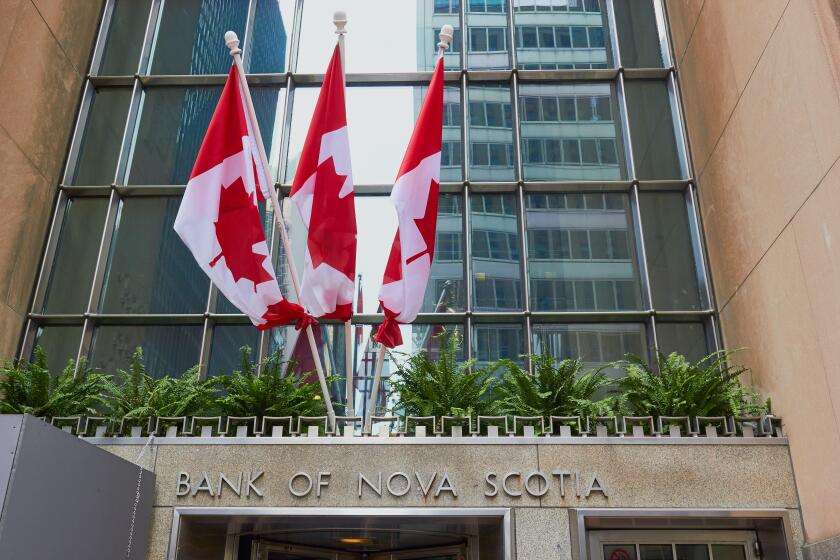 Bank of Nova Scotia (Scotiabank) Toronto, Ontario, Canada.