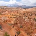 People visiting Bryce Canyon National Park in southern Utah, USA