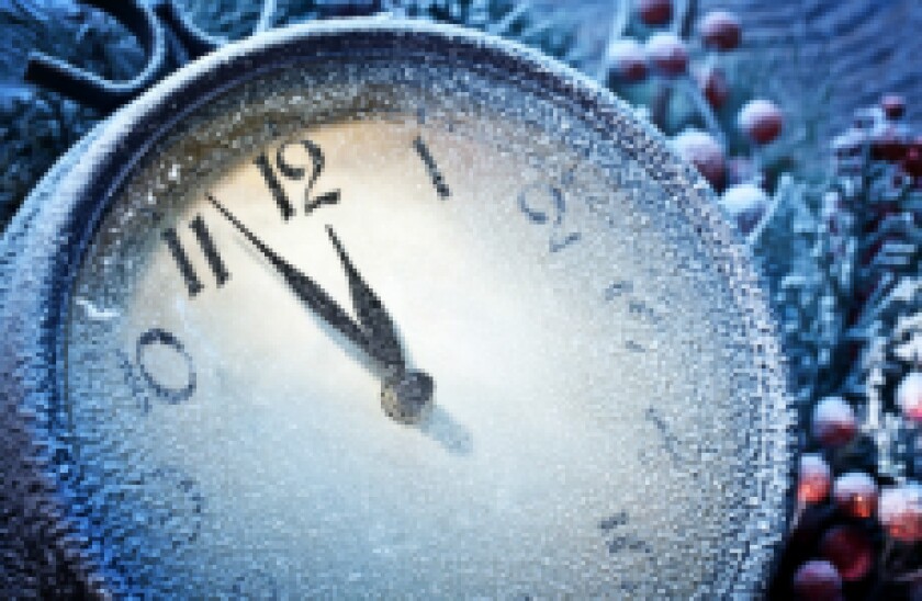 Winter clock