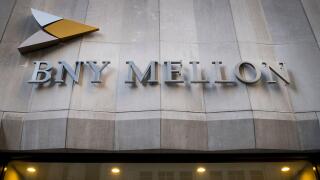 The Bank of New York Mellon Corp. building at 1 Wall St. is seen in New York's financial district March 11, 2015. REUTERS/Brendan McDermid (UNITED STATES - Tags: BUSINESS)