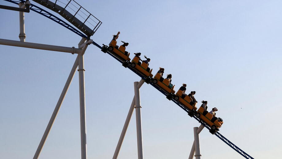istanbul, a shopping center- amusement park / Turkey - September 2013: This is a very exciting toys.