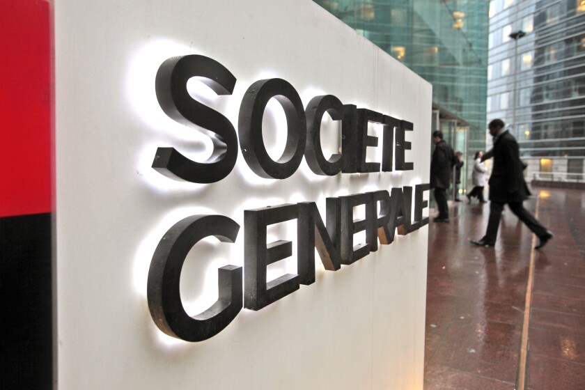 HEADQUARTERS OF THE SOCIETE GENERALE IN LA DEFENSE