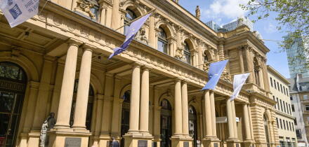 Deutsche Borse, Borsenplatz, Frankfurt am Main, Hessen, Deutschland