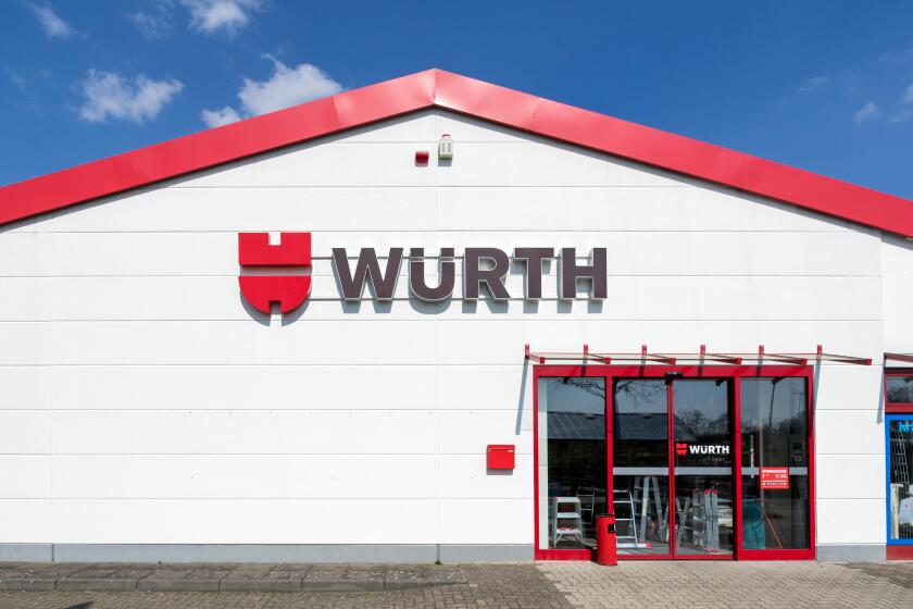 Wurth branch in Delmenhorst, Germany. The Wurth Group is world market leader in the trade with connecting materials.