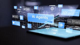 AI Agents Intelligent Workflow Automation System with Machine Learning Integration Data Analytics and Tablet Interface Interaction Technology.